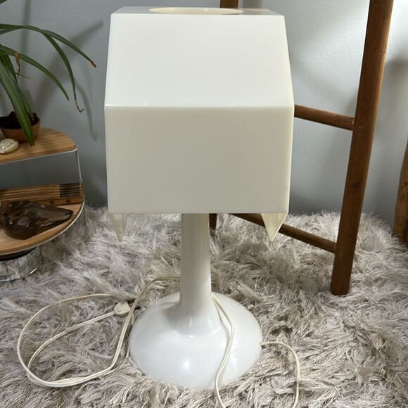 Vintage 70’s Raggedy Ann & Andy Hard Plastic Table Lamp Retro Decor Nostalgic - Picture 7 of 17